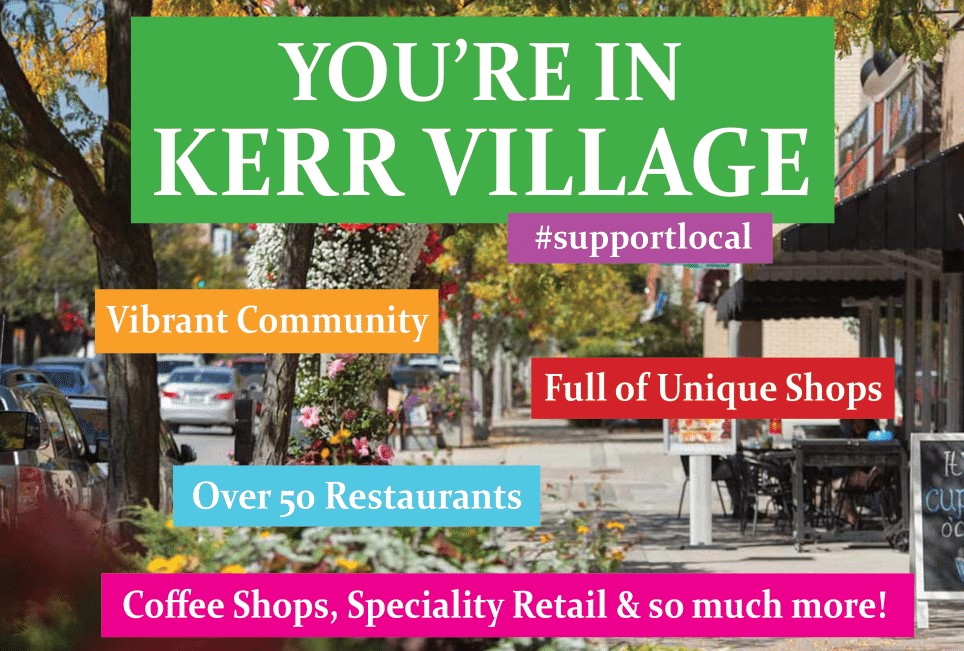 You're in Kerr Village!