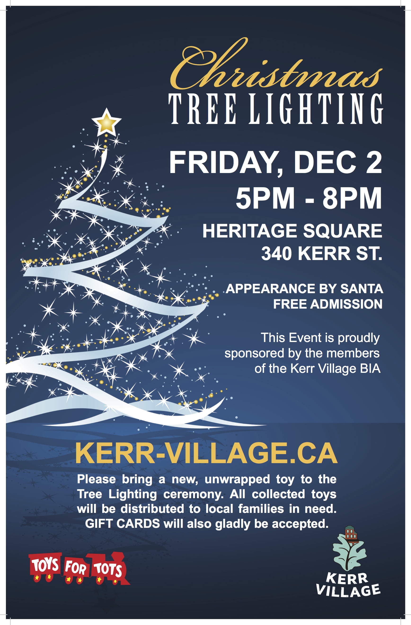 Kerr Village Christmas Tree Lighting